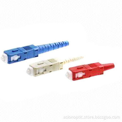 Fiber Patch Cords with SC Connector, PC/APC Polishing Grade and 2.0/3.0mm Diameter